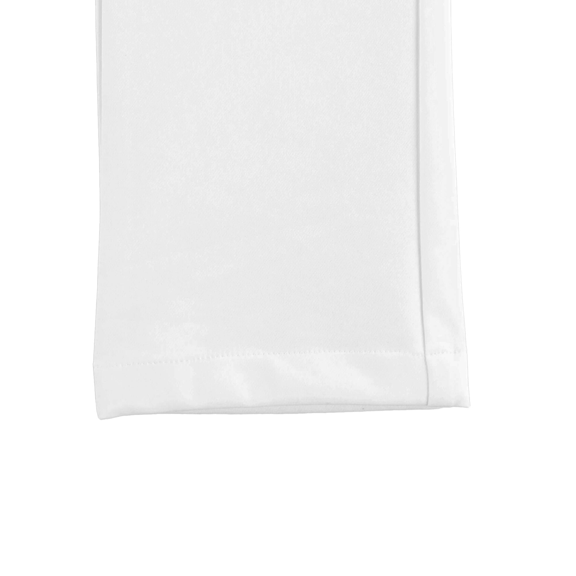 WOMEN ナイロンストレッチBASIC ロングパンツ ホワイト