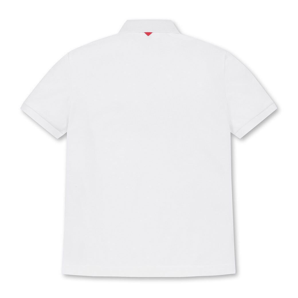 MENS ソリッド半袖ポロシャツ/072324004