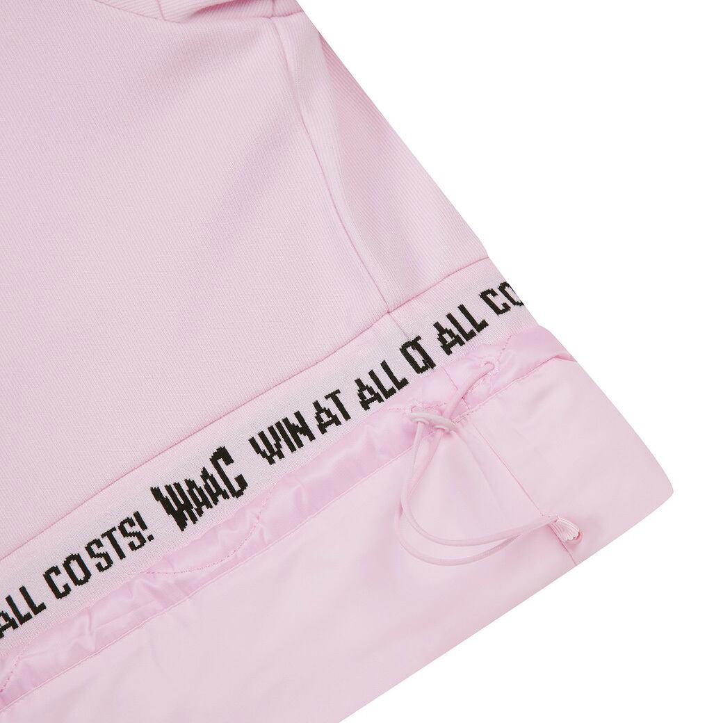 WOMEN ハイブリッドセミジップアップトレーナー