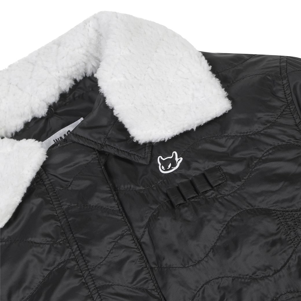 WOMEN ウェーブキルティングパッド入りスーツ