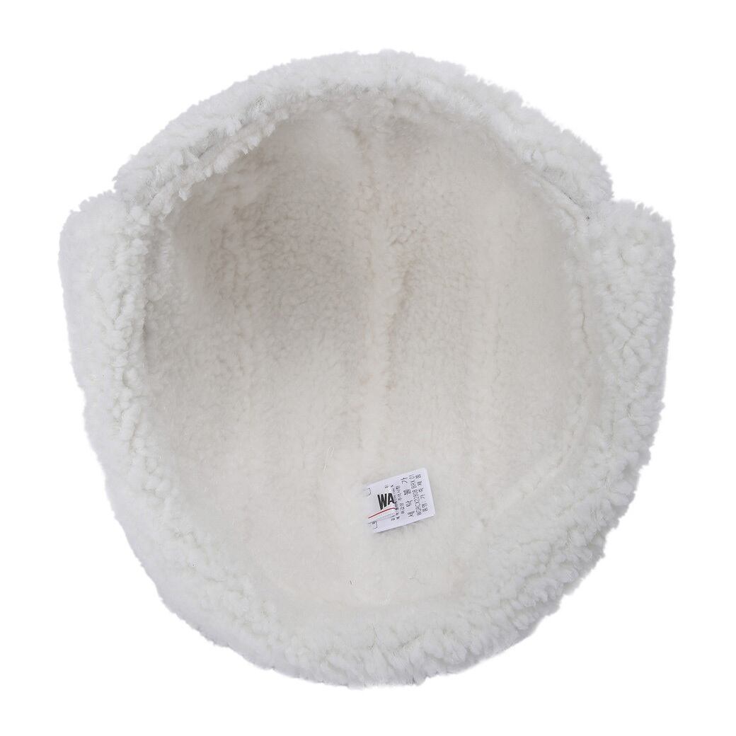 WOMEN フライトキャップ キャメル