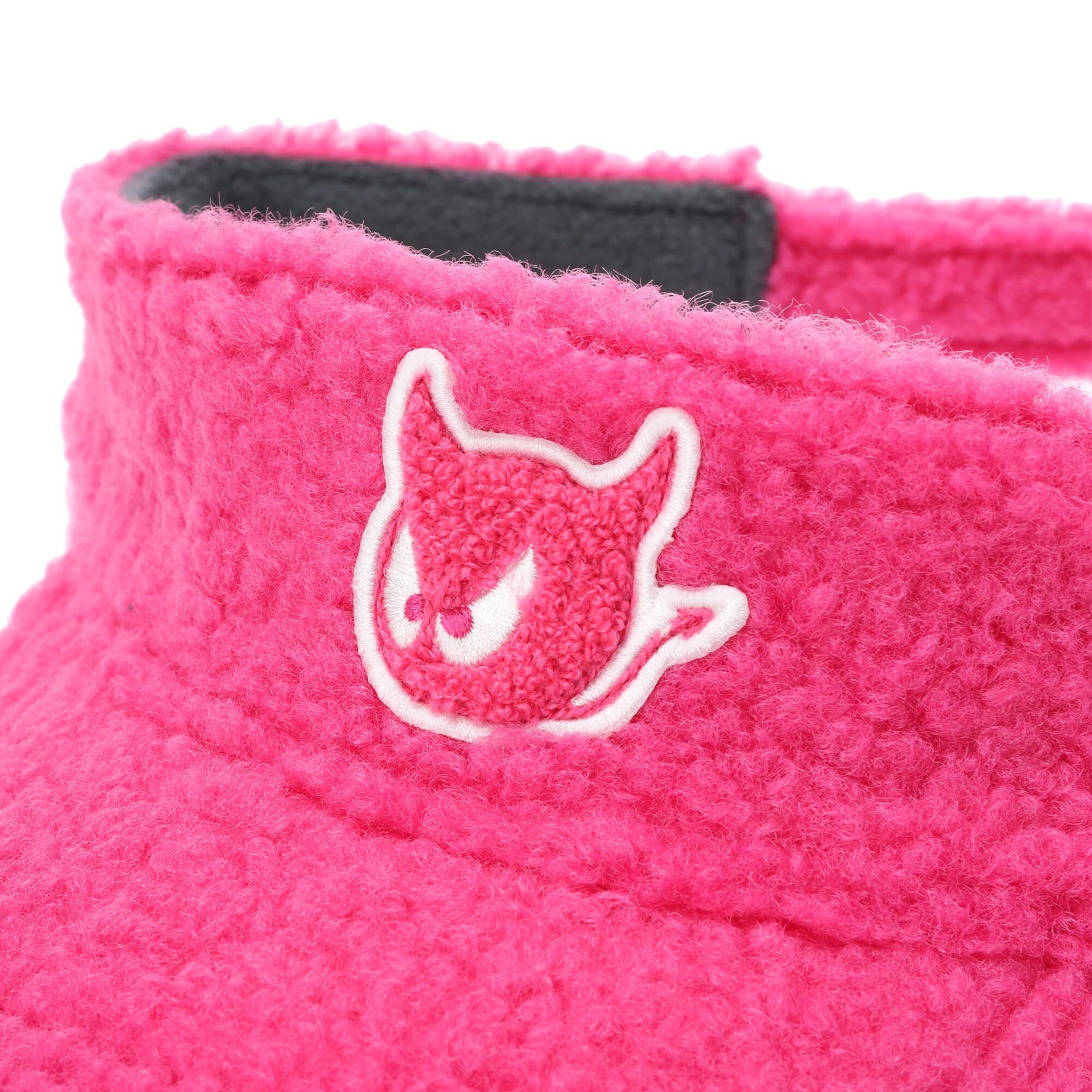 WOMEN ボアバイザー ピンク