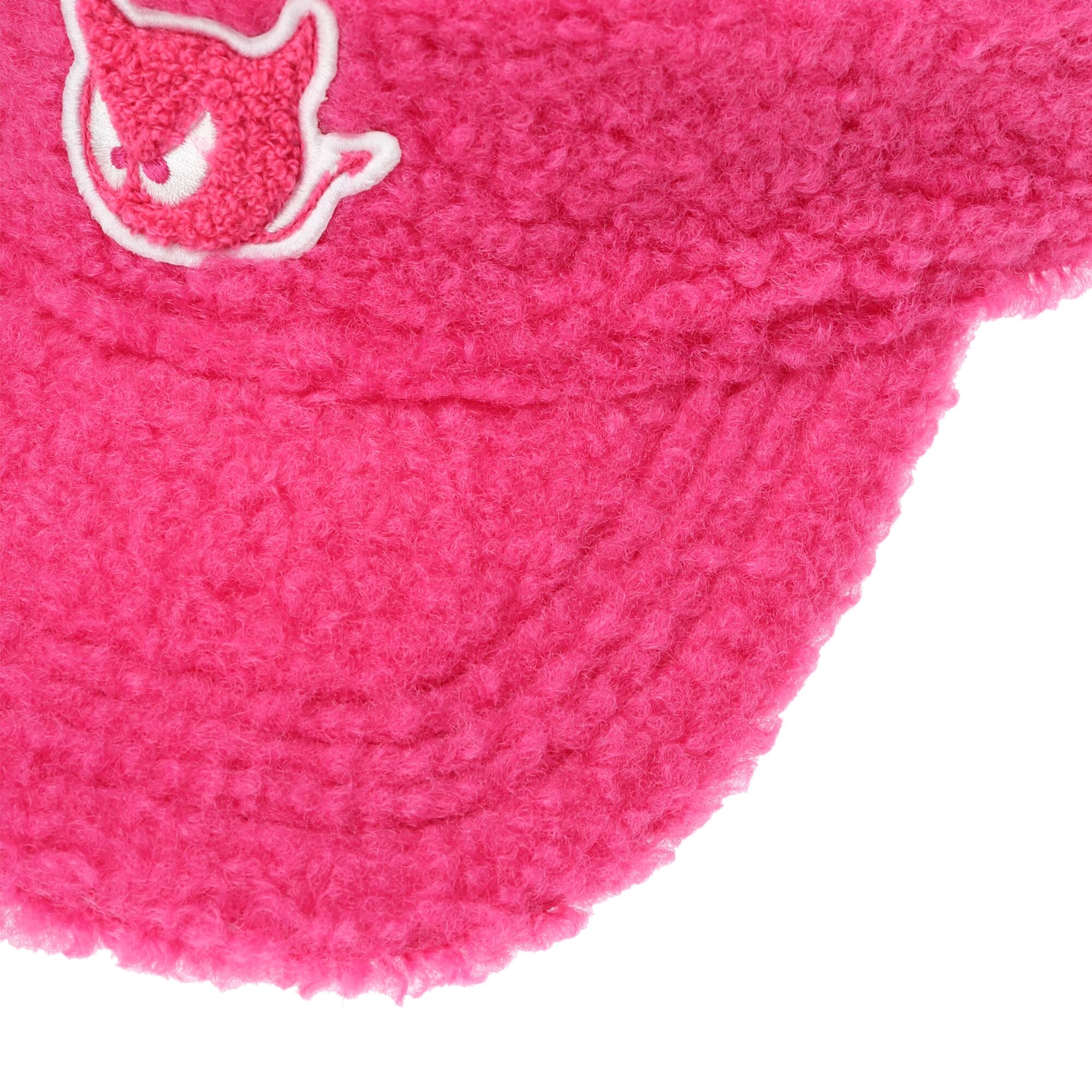 WOMEN ボアバイザー ピンク