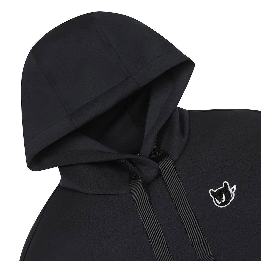 WOMENS 7分袖プルオーバーフーディー/072324052
