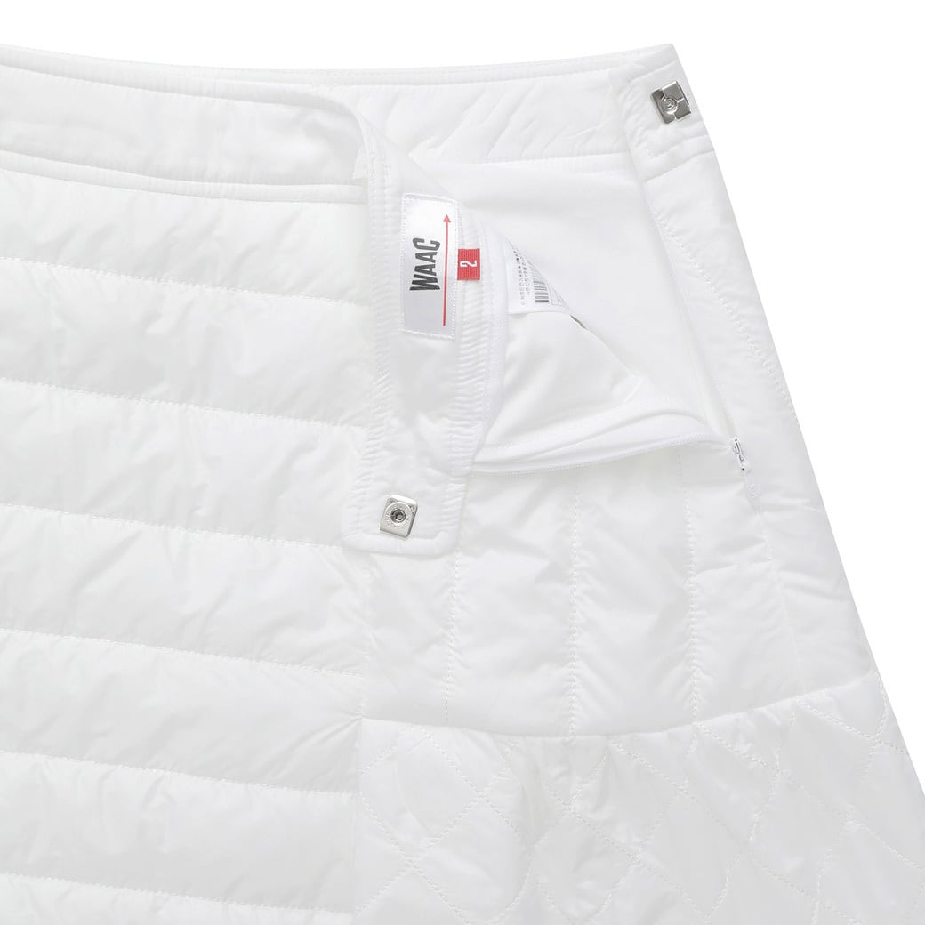 WOMEN キルティングダウンキュロットスカート
