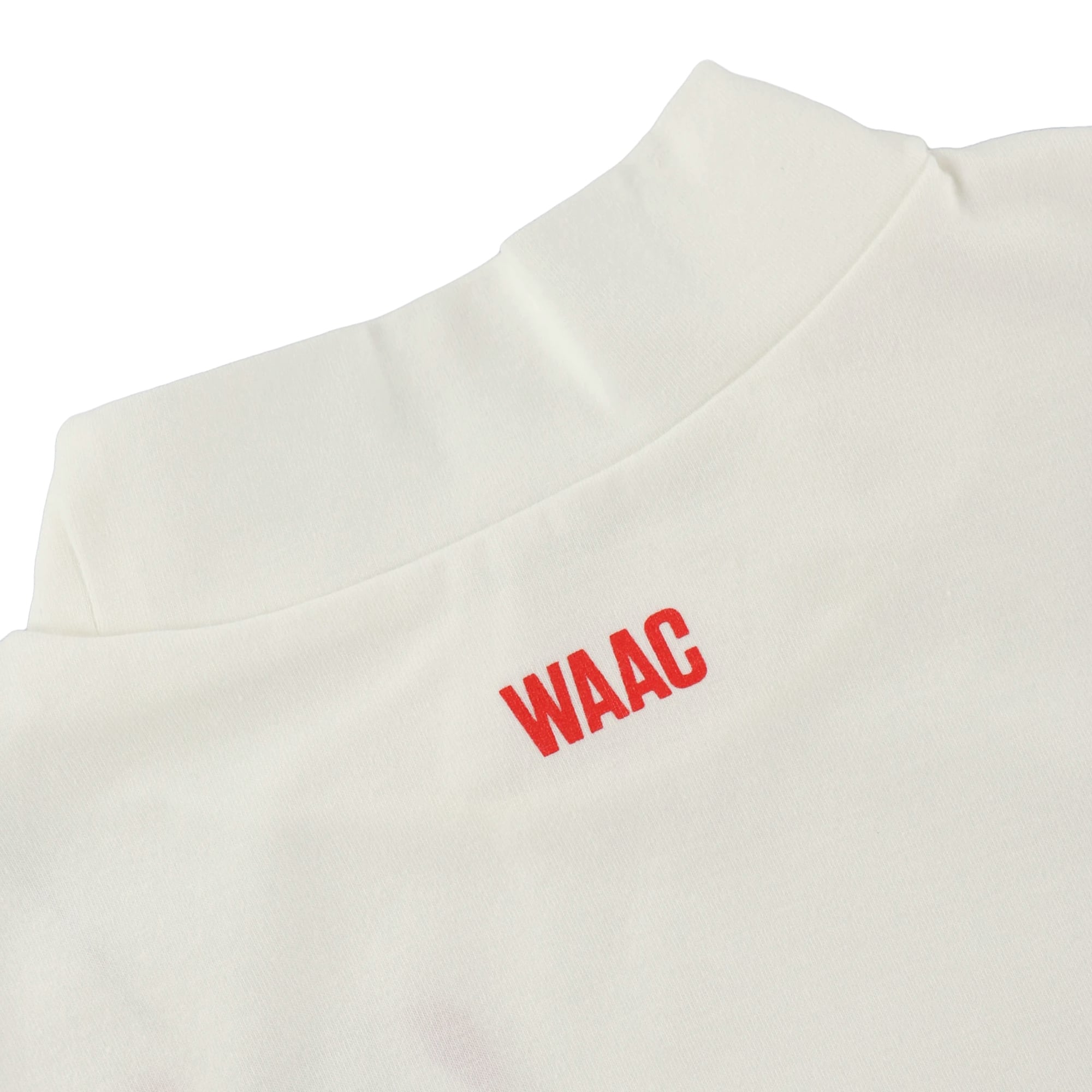 WOMENS シルケットコットンベア天竺 長袖モックネック/072224050