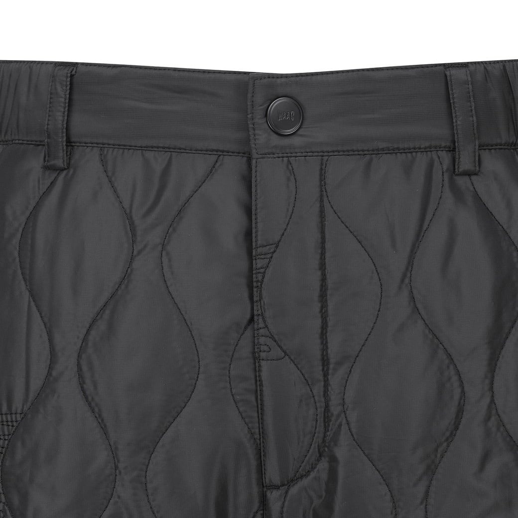 MEN パッド入りクイリングジョガーパンツ ブラック