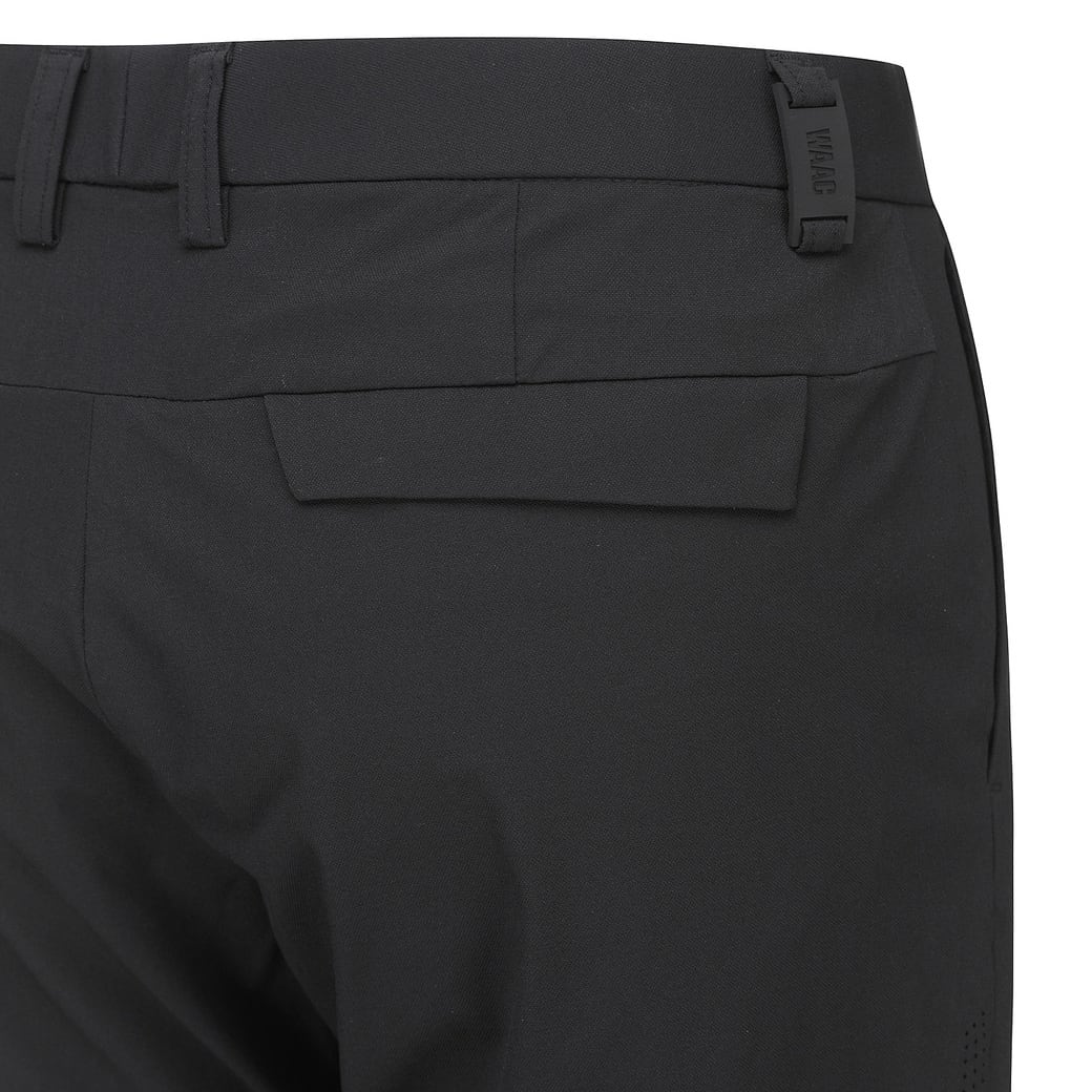 MEN ESSENTIAL スタンダードフィットパンツ ブラック