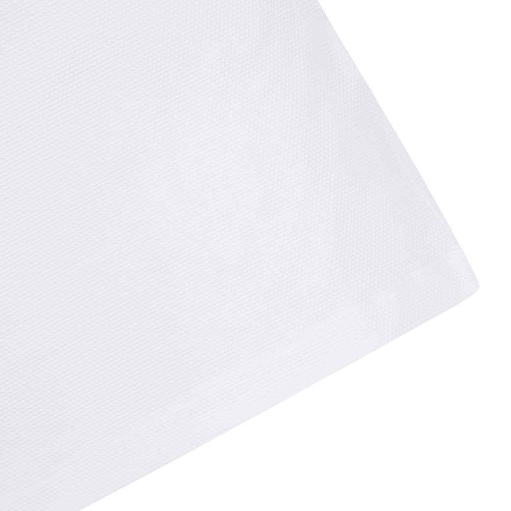 MEN ロングスリーブポロシャツ ホワイト