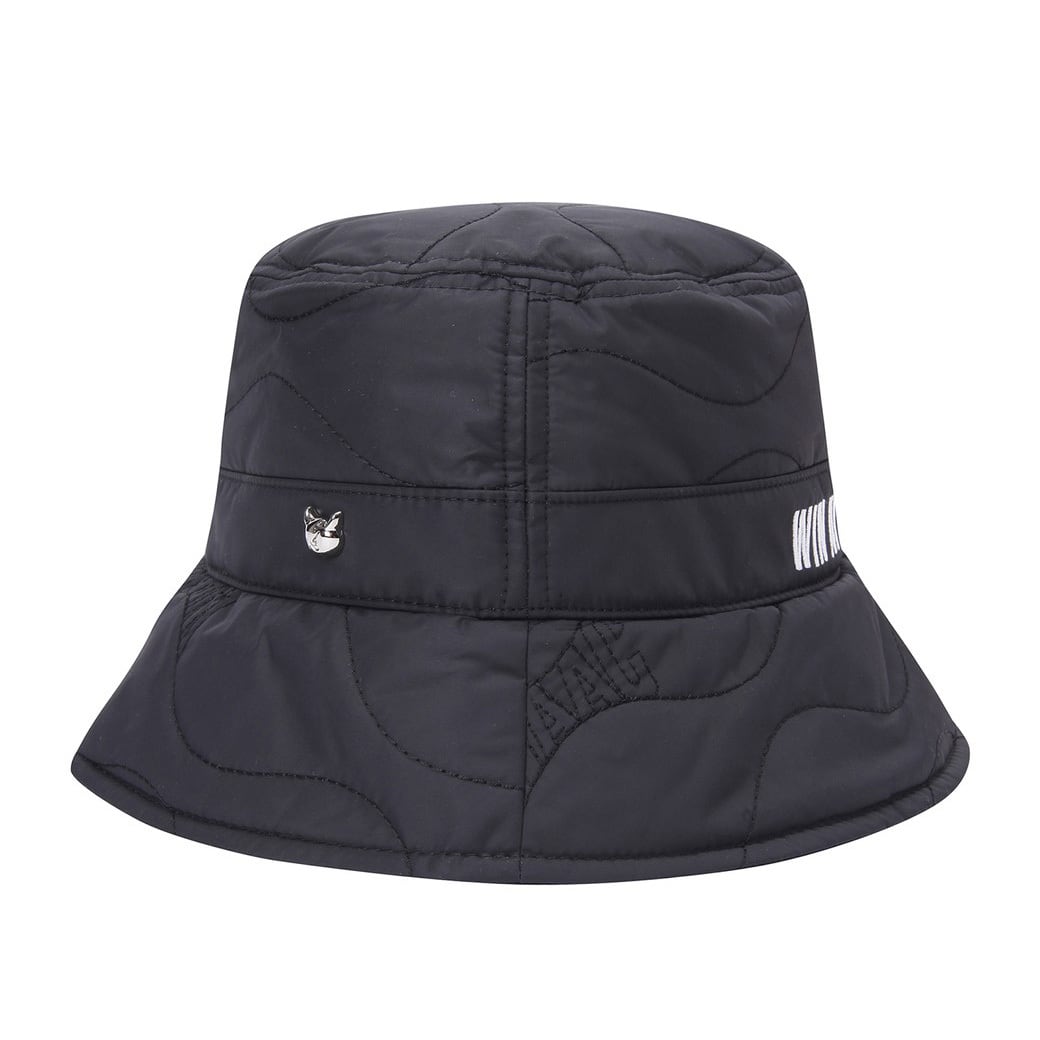 WOMEN ウェーブキルティングバケットハット