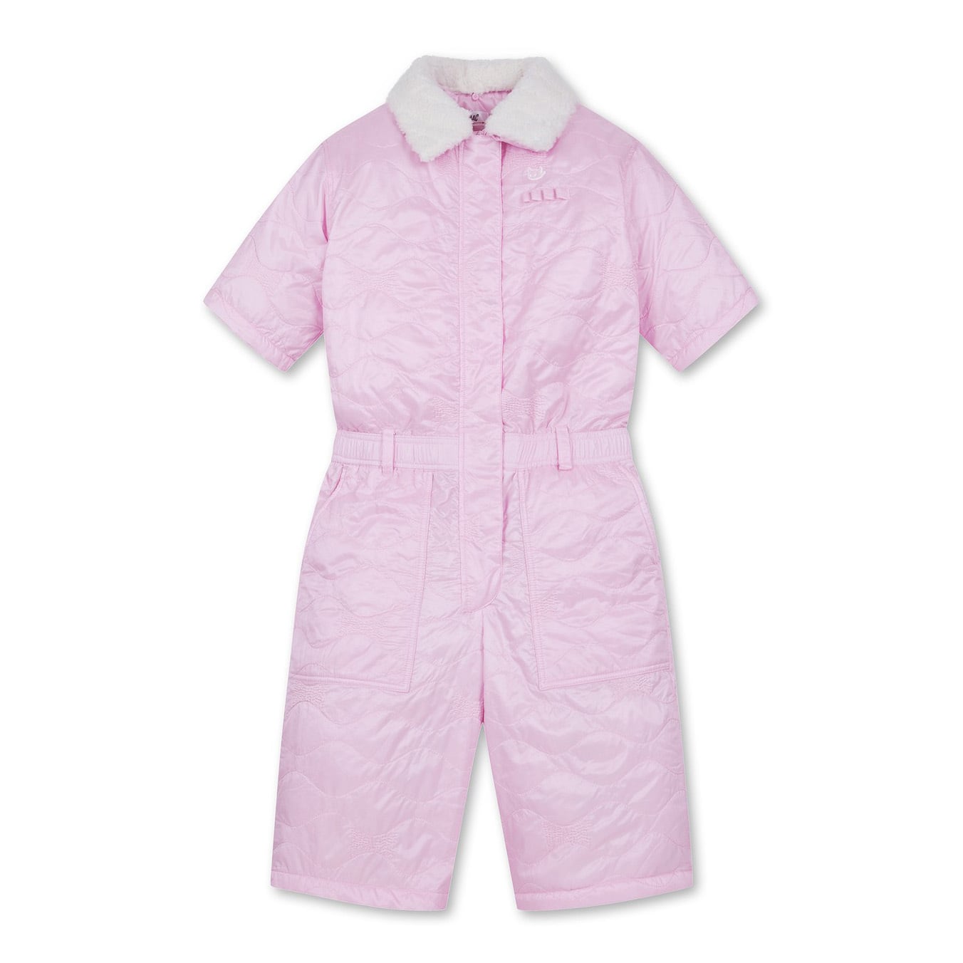 WOMEN ウェーブキルティングパッド入りスーツ