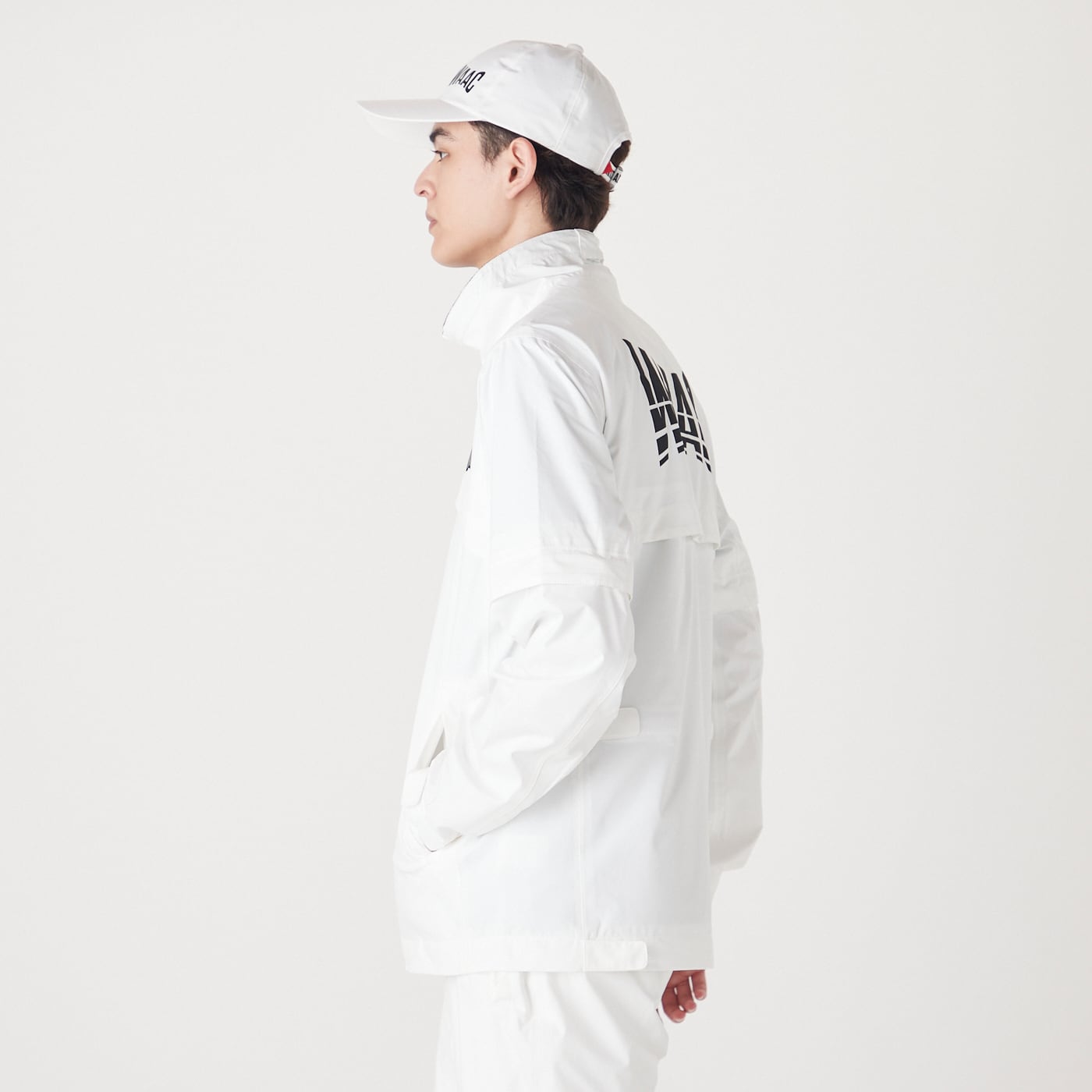 【機能性素材】MENS レインウェア ホワイト/072222110