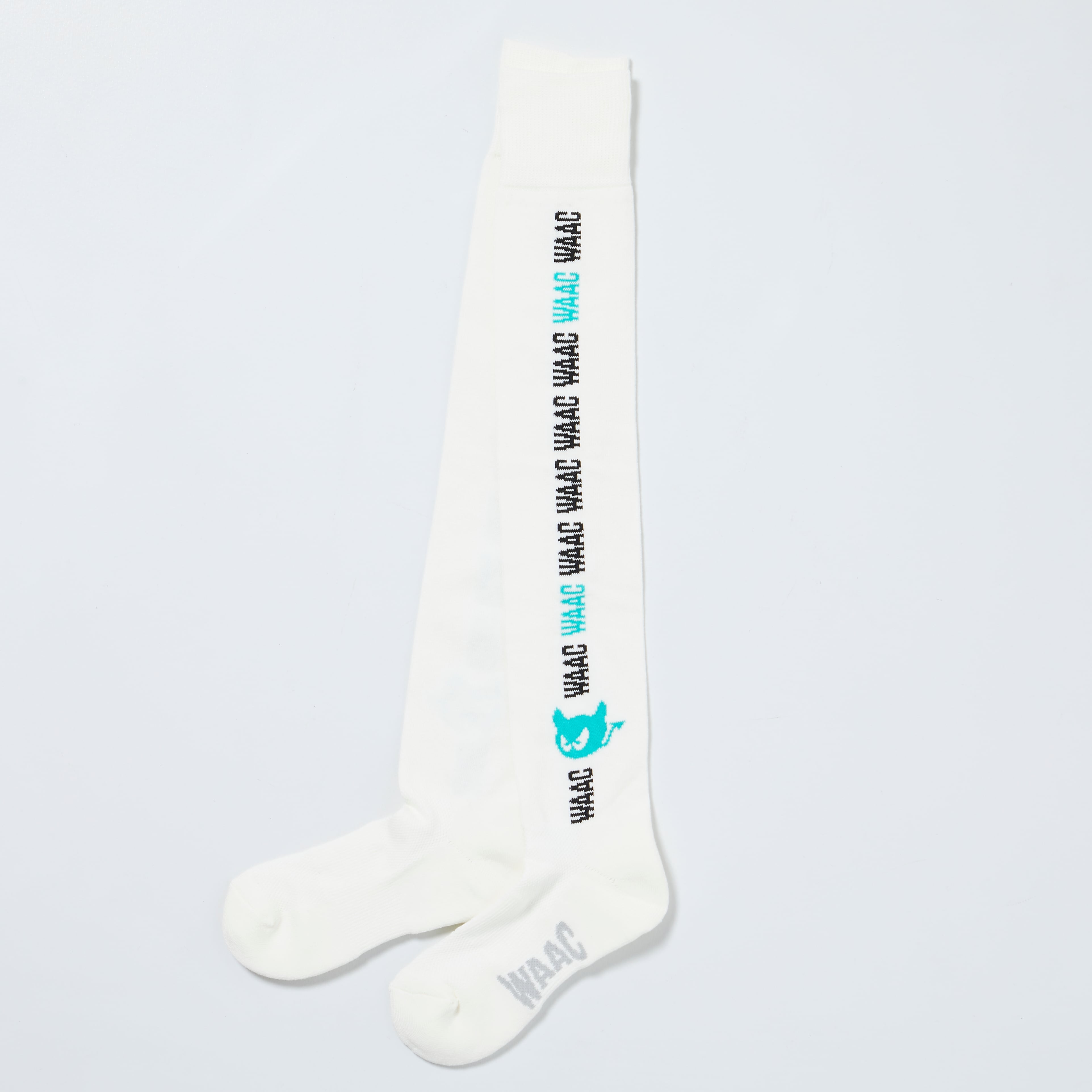 WOMEN 3Dニーハイソックス ホワイト