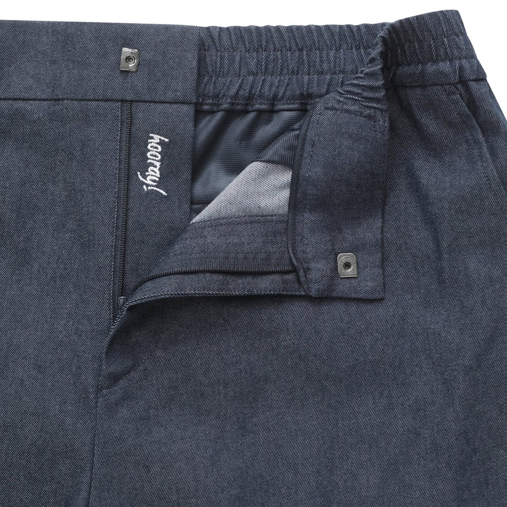 MEN コットンデニムショートパンツ インディゴブルー