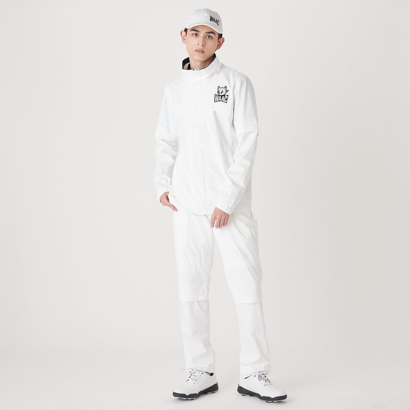 【機能性素材】MENS レインウェア ホワイト/072222110