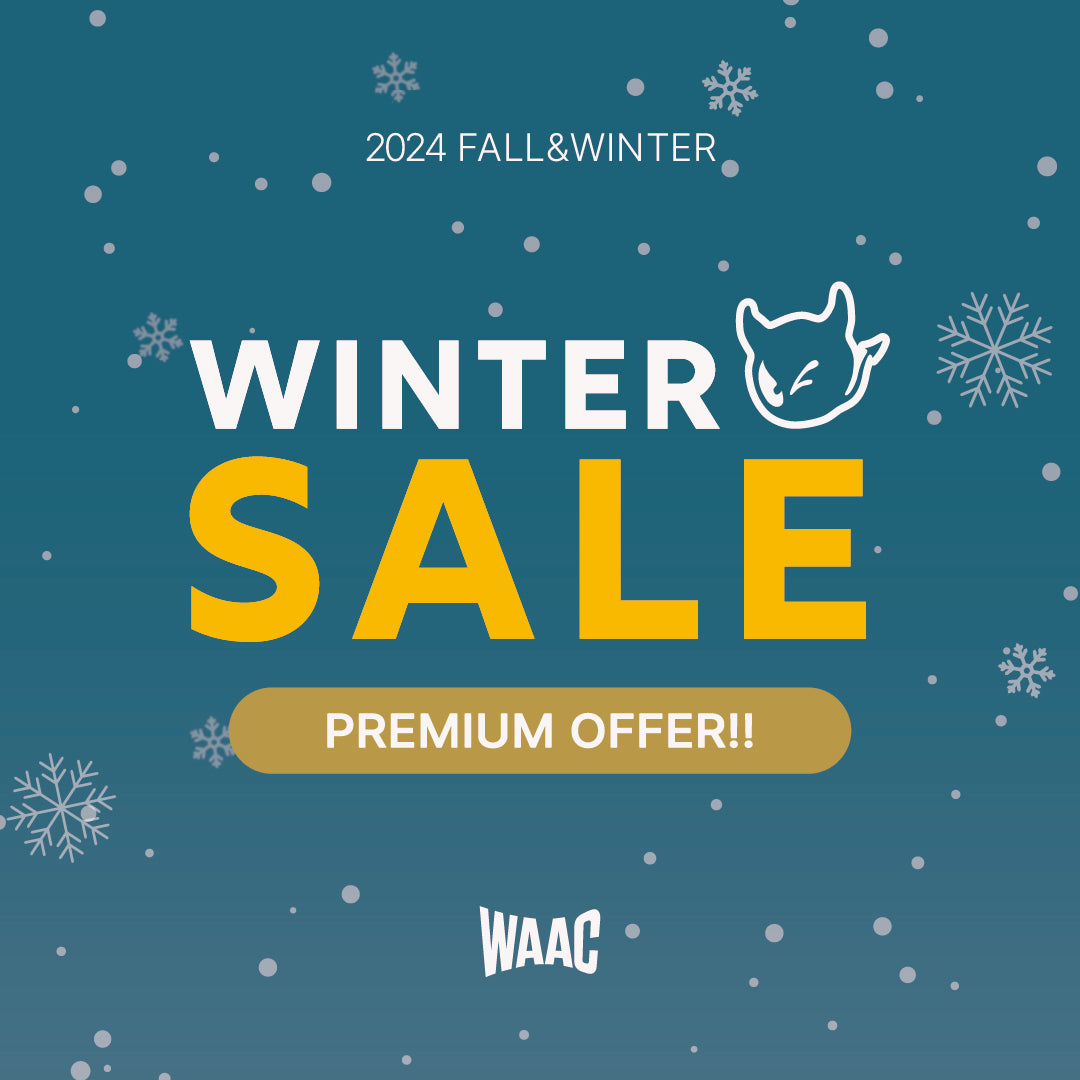 【最新モデル20%OFF／アーカイブモデル最大70%OFF】新年の幕開けを祝し「WAAC WINTER SALE」を開催いたします