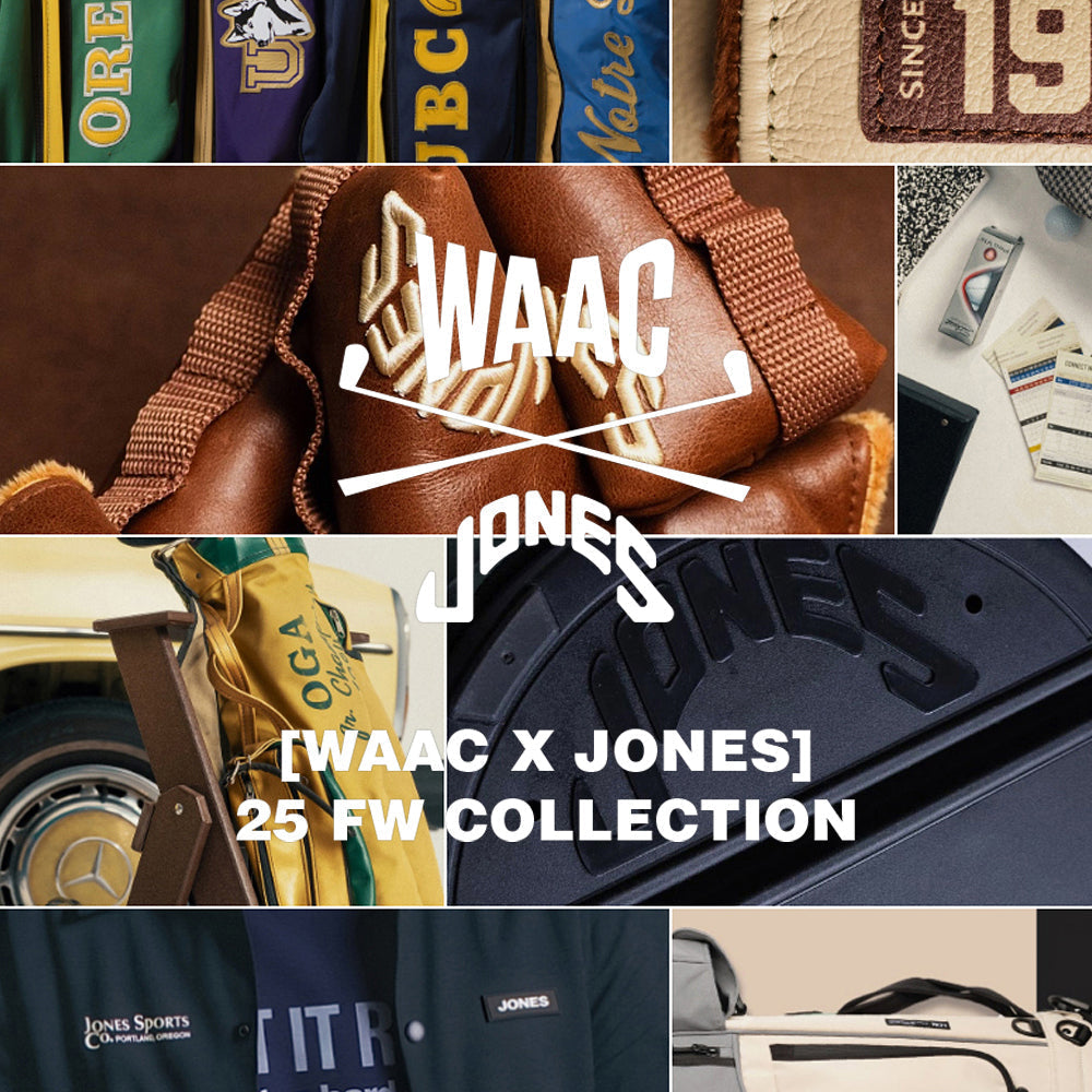 WAAC セットアップ WAAC JONES 25FW COLLECTION】11/12よりコラボレーションアイテムが