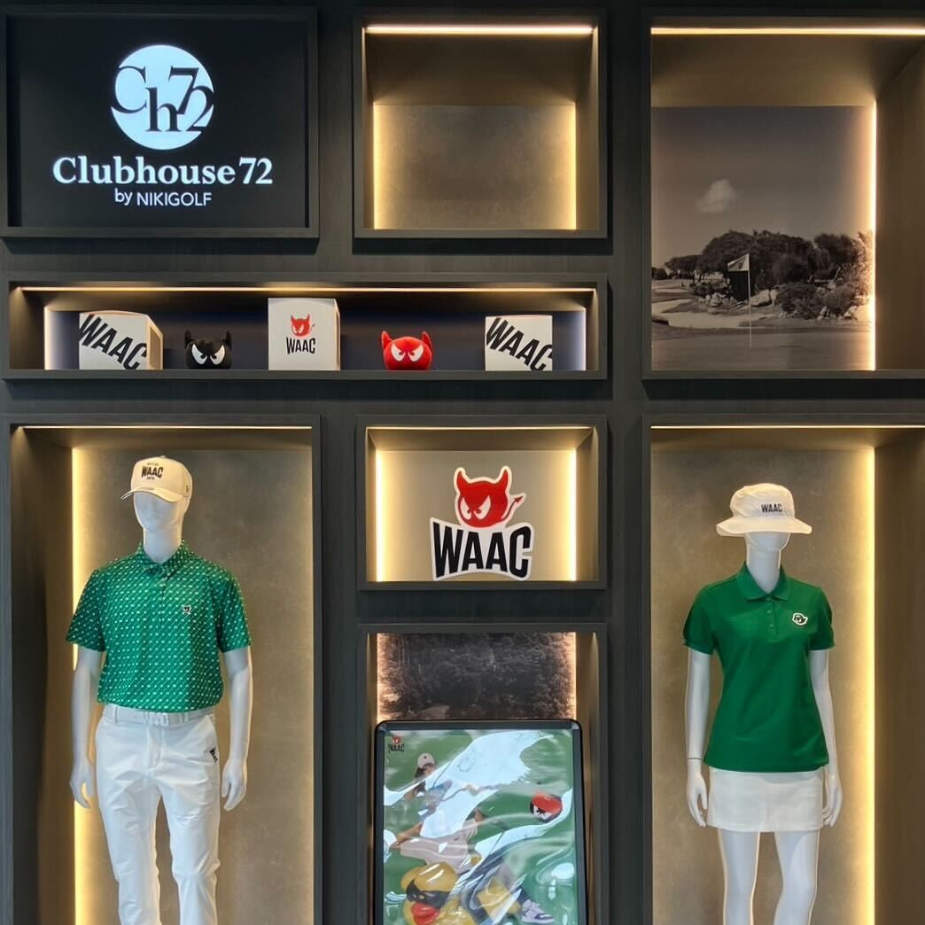 【POPUP STORE 】WAACが Clubhouse72 by NIKIGOLFに期間限定出店！