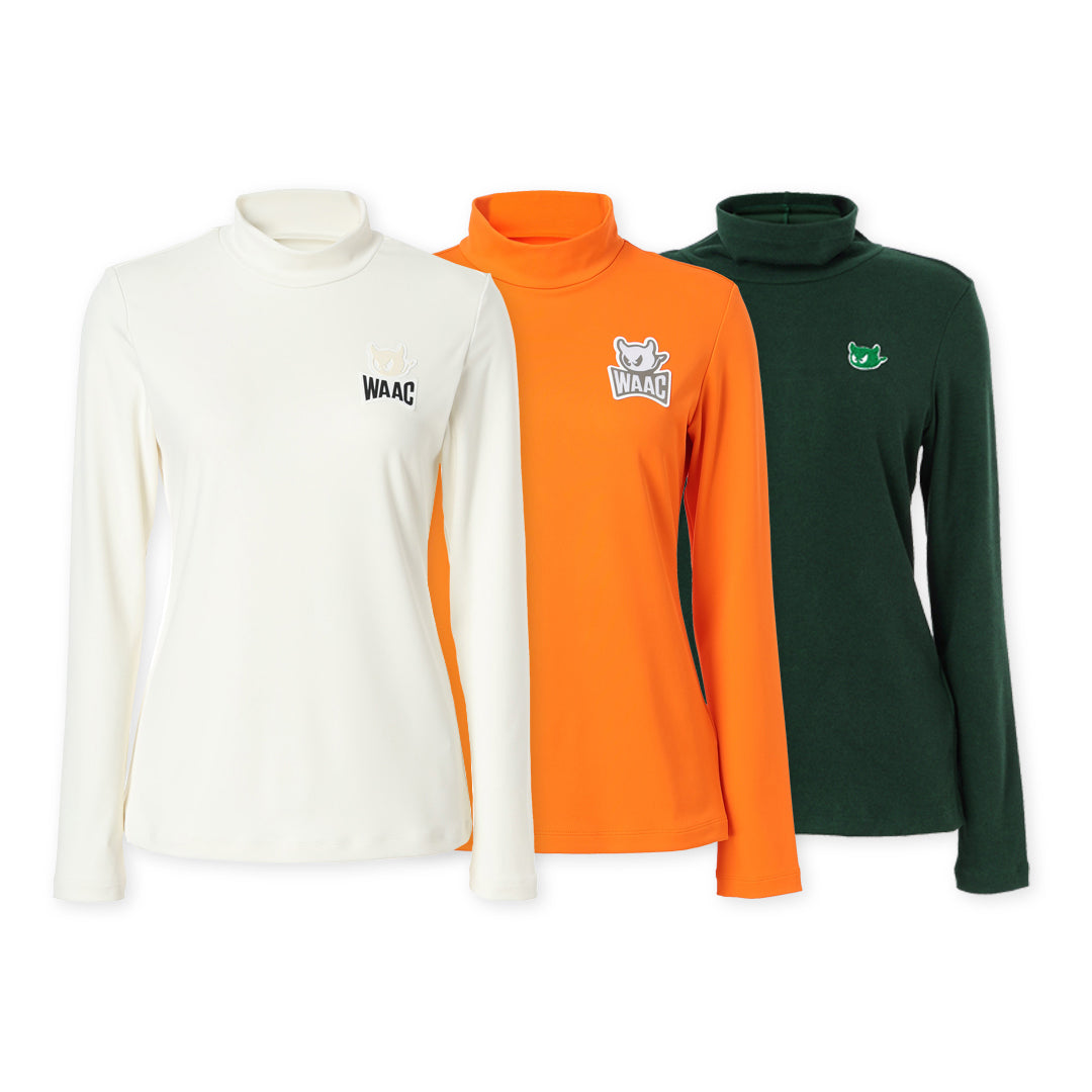 waac ゴルフ ウェア トップス 長袖 女 秋冬 WAAC JAPAN 公式サイト