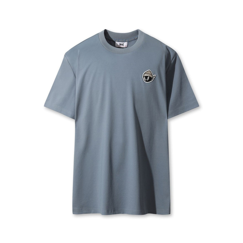 UNISEX WAACKYクルーネックTシャツ ライトブルー