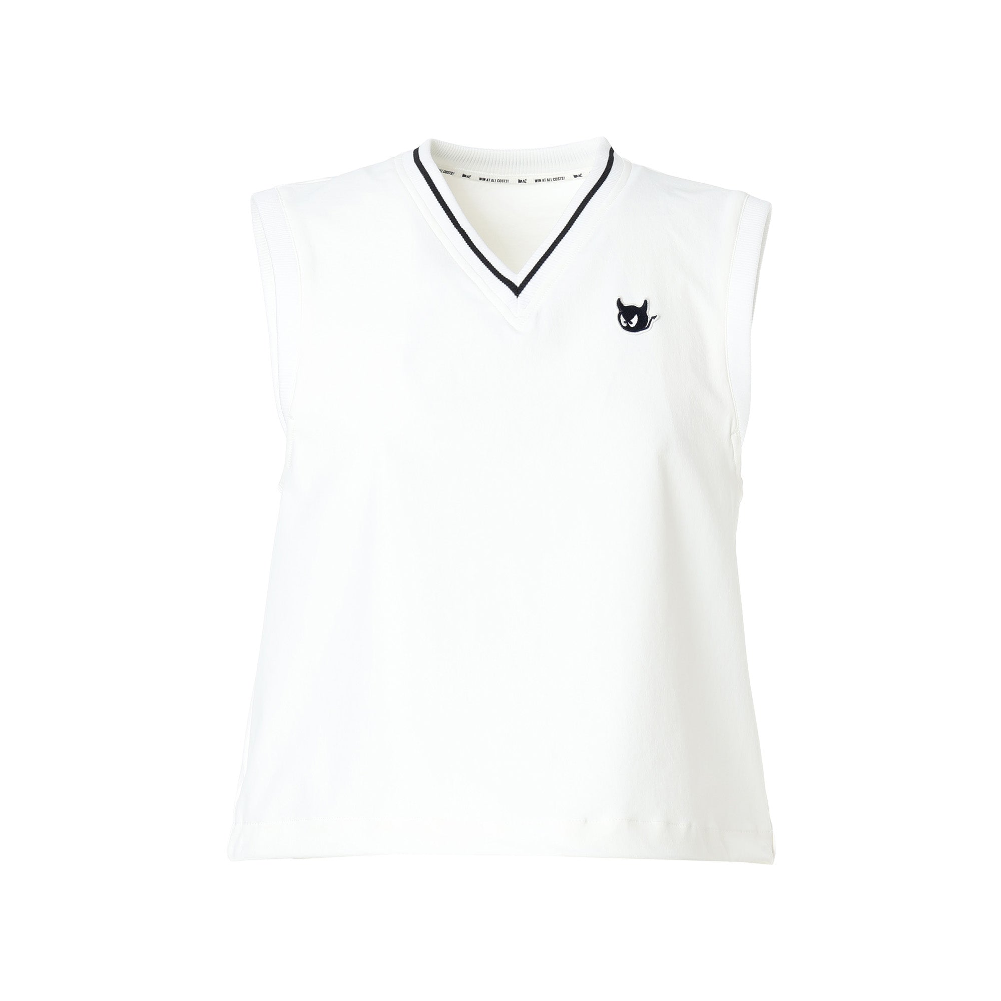 WOMEN 4WAYストレッチ プルオーバーベスト ホワイト