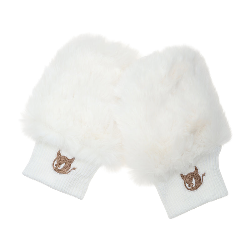 WOMEN ハンドウォーマー ホワイト