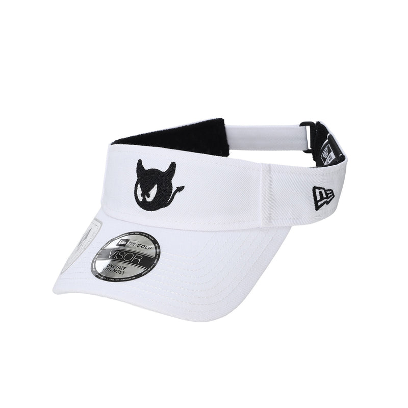 UNISEX マーカー付きバイザー ホワイト