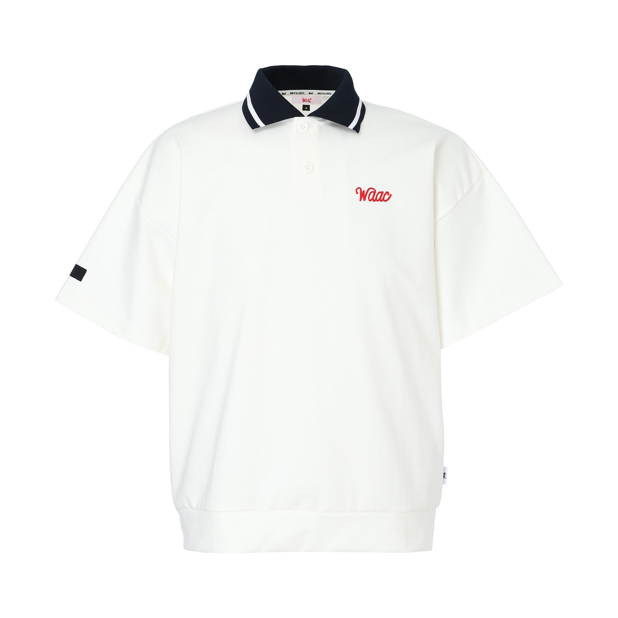 MEN ライトストレッチポンチ ポロシャツ ホワイト