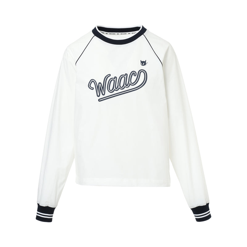 WOMEN ストレッチタフタプルオーバー ホワイト