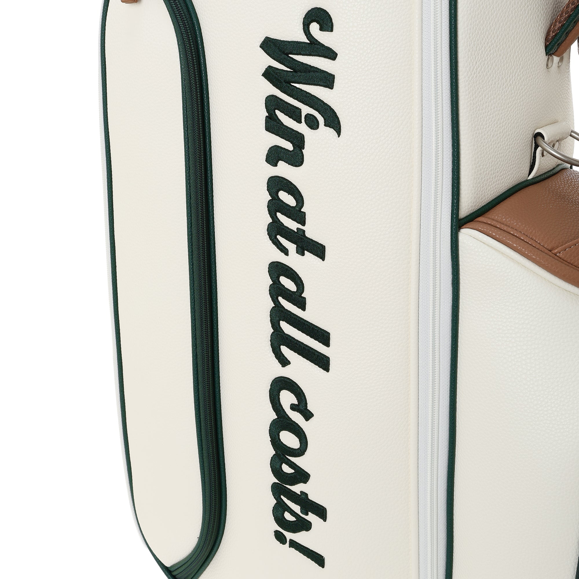 UNISEX Grainy Synthetic Leather キャディーバッグ ネイビー