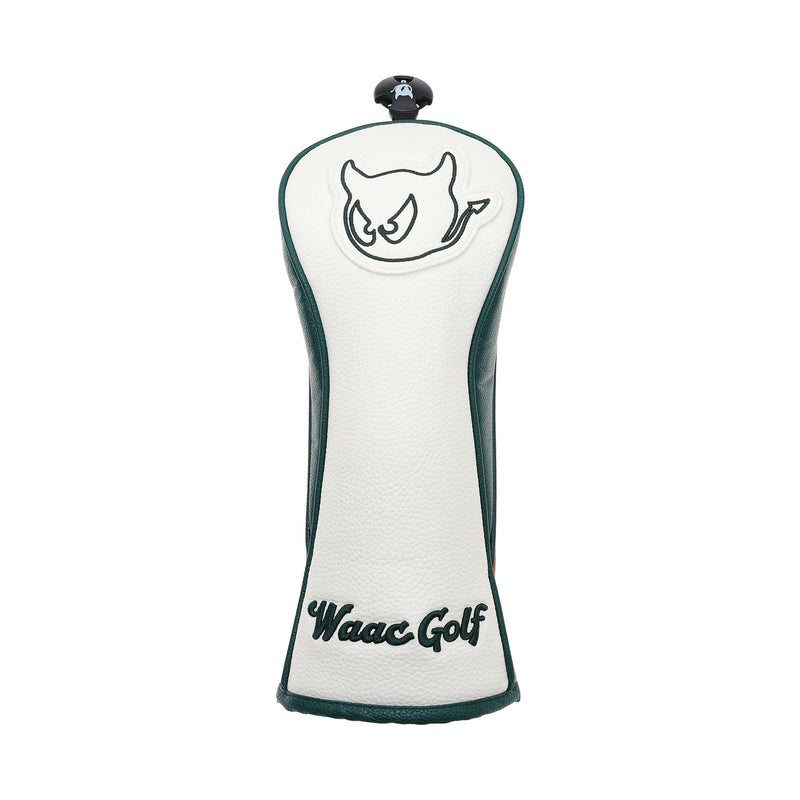 UNISEX Grainy Synthetic Leather FWヘッドカバー アイボリー