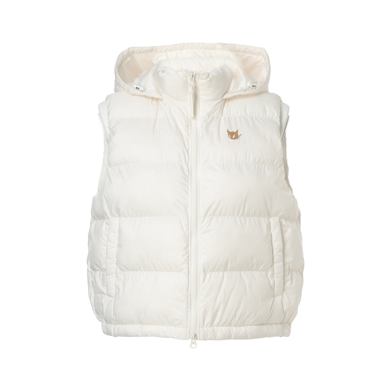 WOMEN LOFTECH™中綿アウターベスト アイボリー