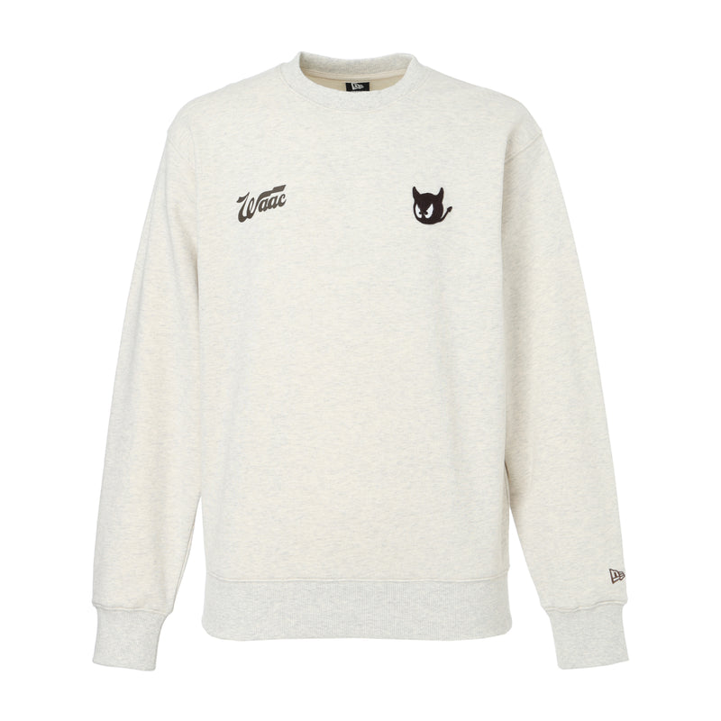 UNISEX クルーネックスウェット アイボリー