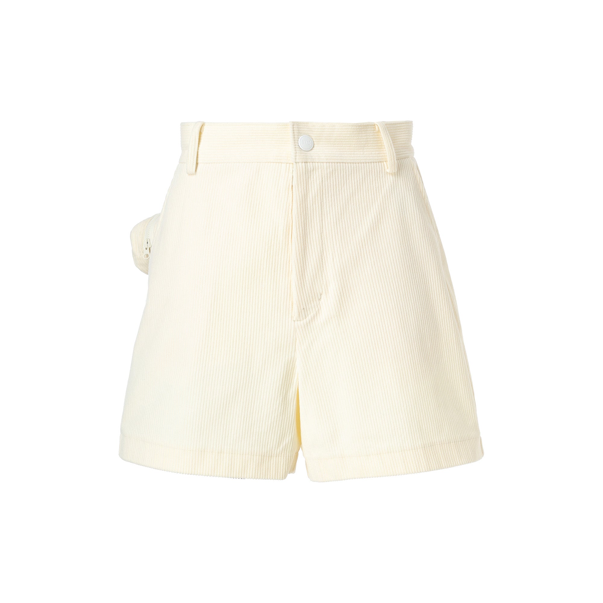 WOMEN コーデュロイショートパンツ アイボリー