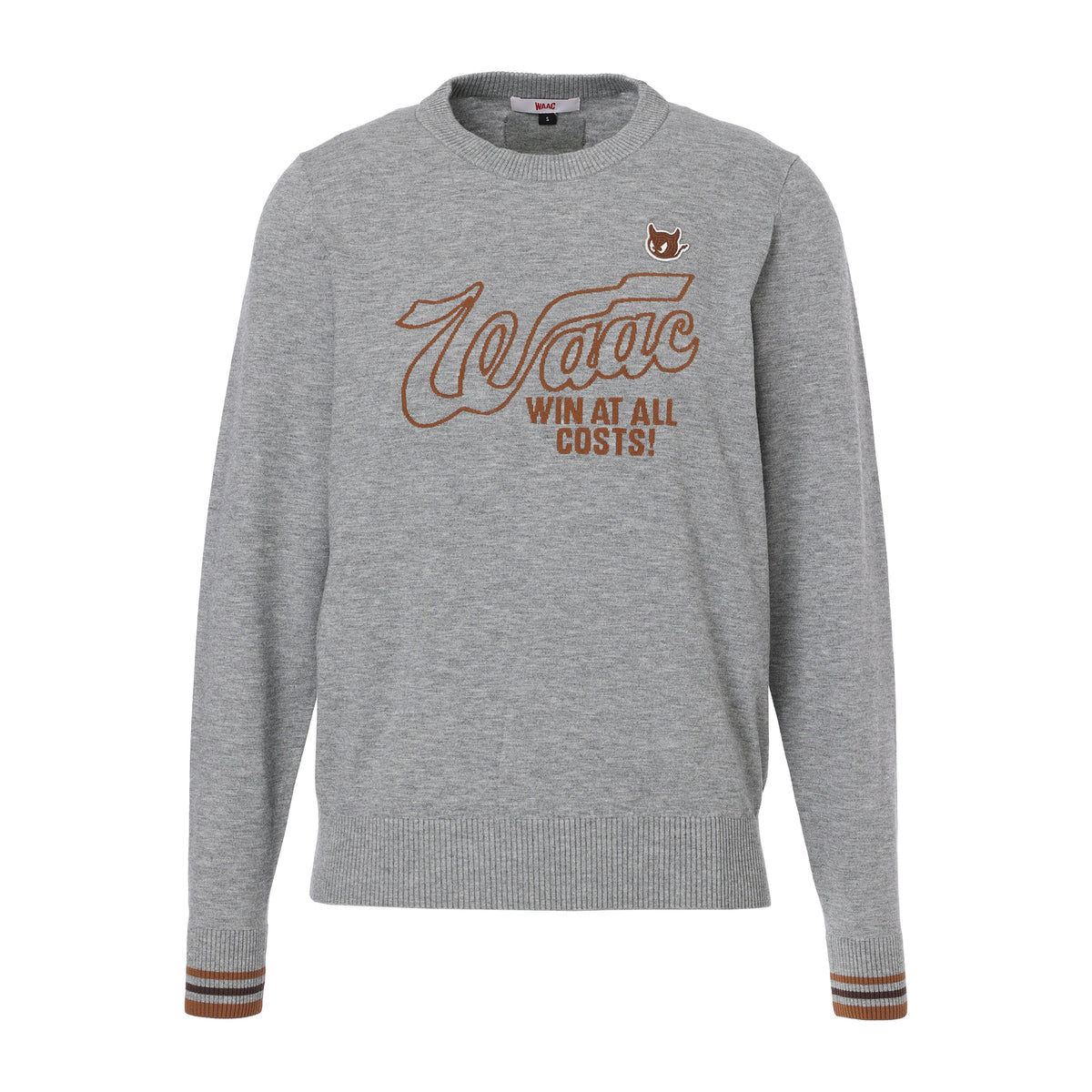 WOMEN SEASONALニットプルオーバー グレー