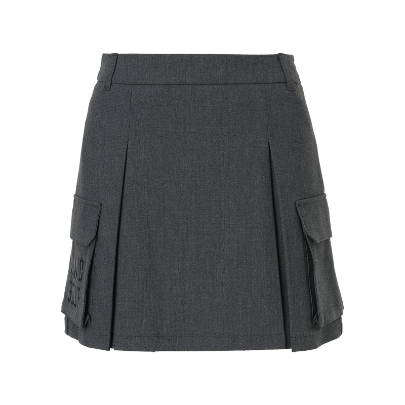 WOMEN T/Rカーゴスカート チャコール