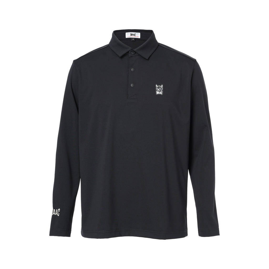 MENS ファンクショナルポロシャツ ブラック/072244020