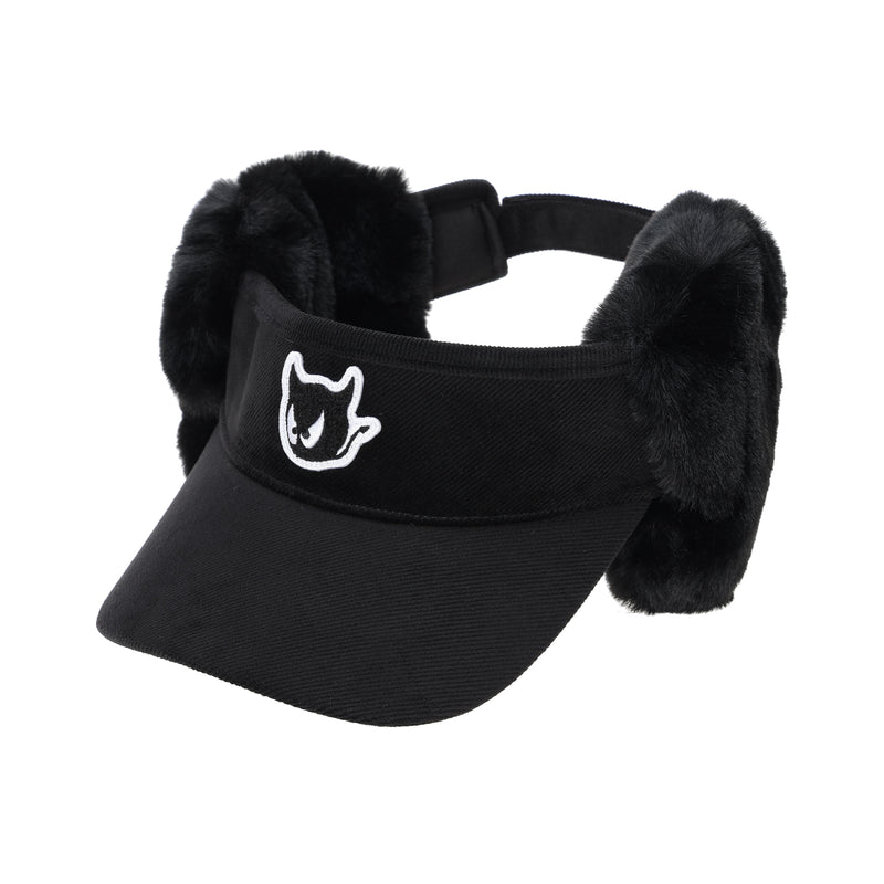 WOMEN イアーマフバイザー ブラック