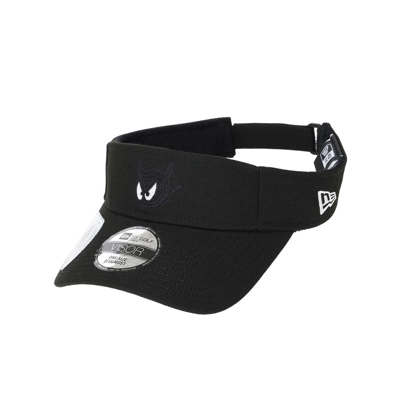 UNISEX マーカー付きバイザー ブラック