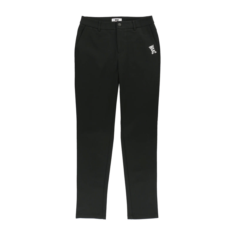 WOMENS Basicダンボール ロングパンツ ブラック/072234450