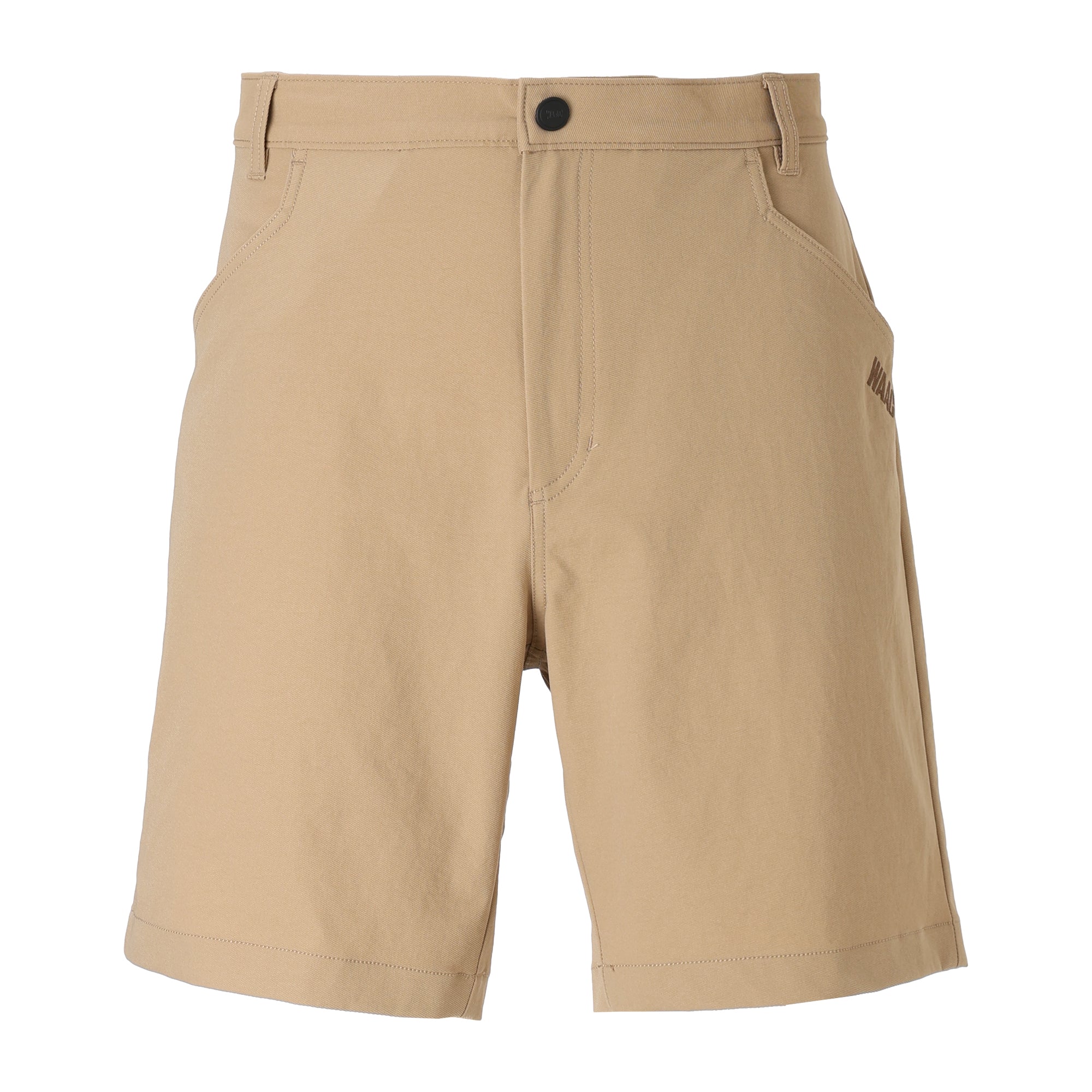 【25SS 新作】MEN デニムライクハーフパンツ ベージュ