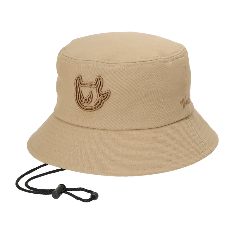 UNISEX デニムバケットハット ベージュ