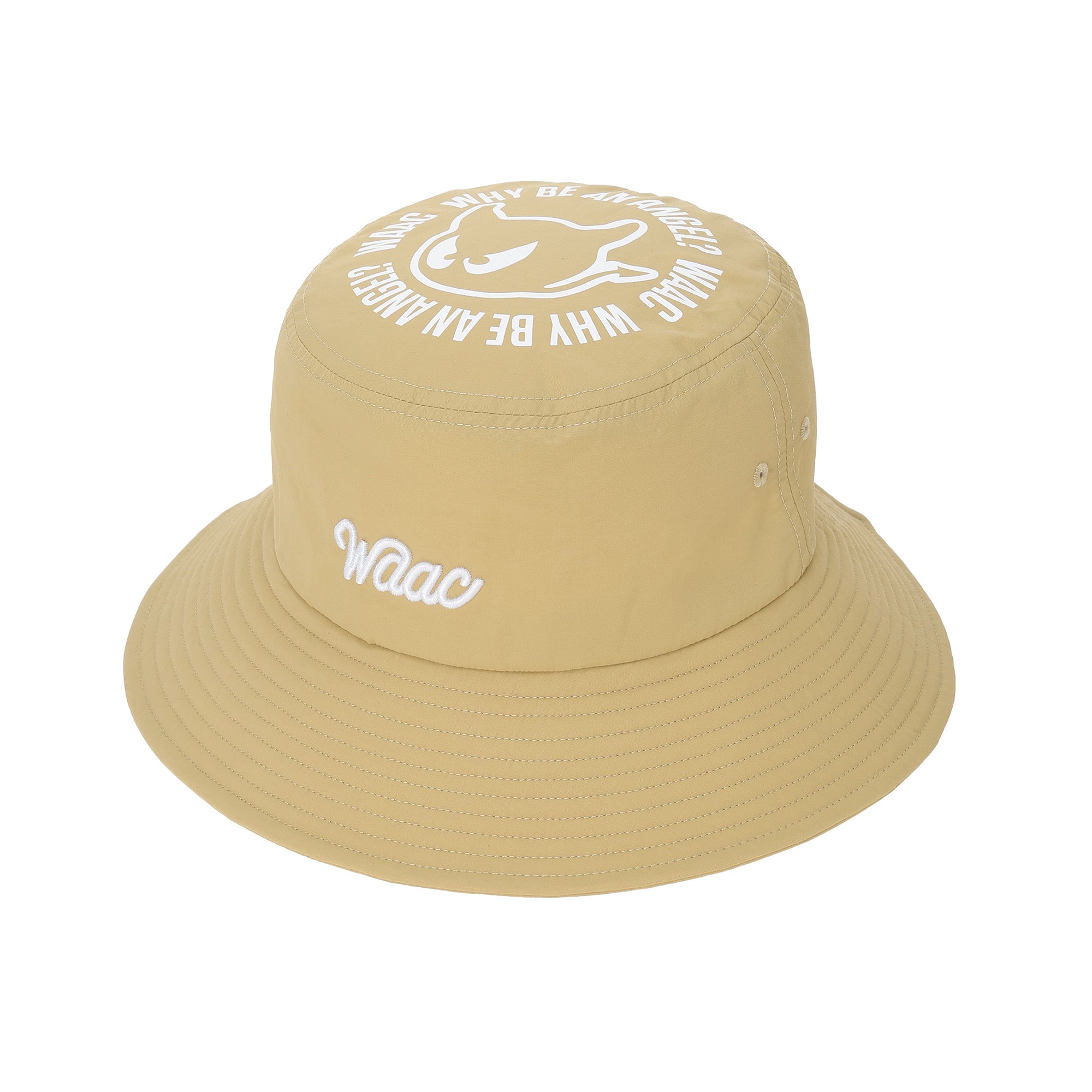 UNISEX SNAP BACK バケットハット ベージュ