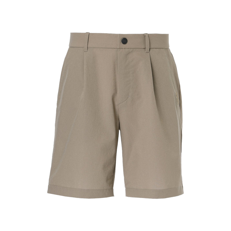 MEN COOLDOTSミニリップストップ ハーフパンツ キャメル