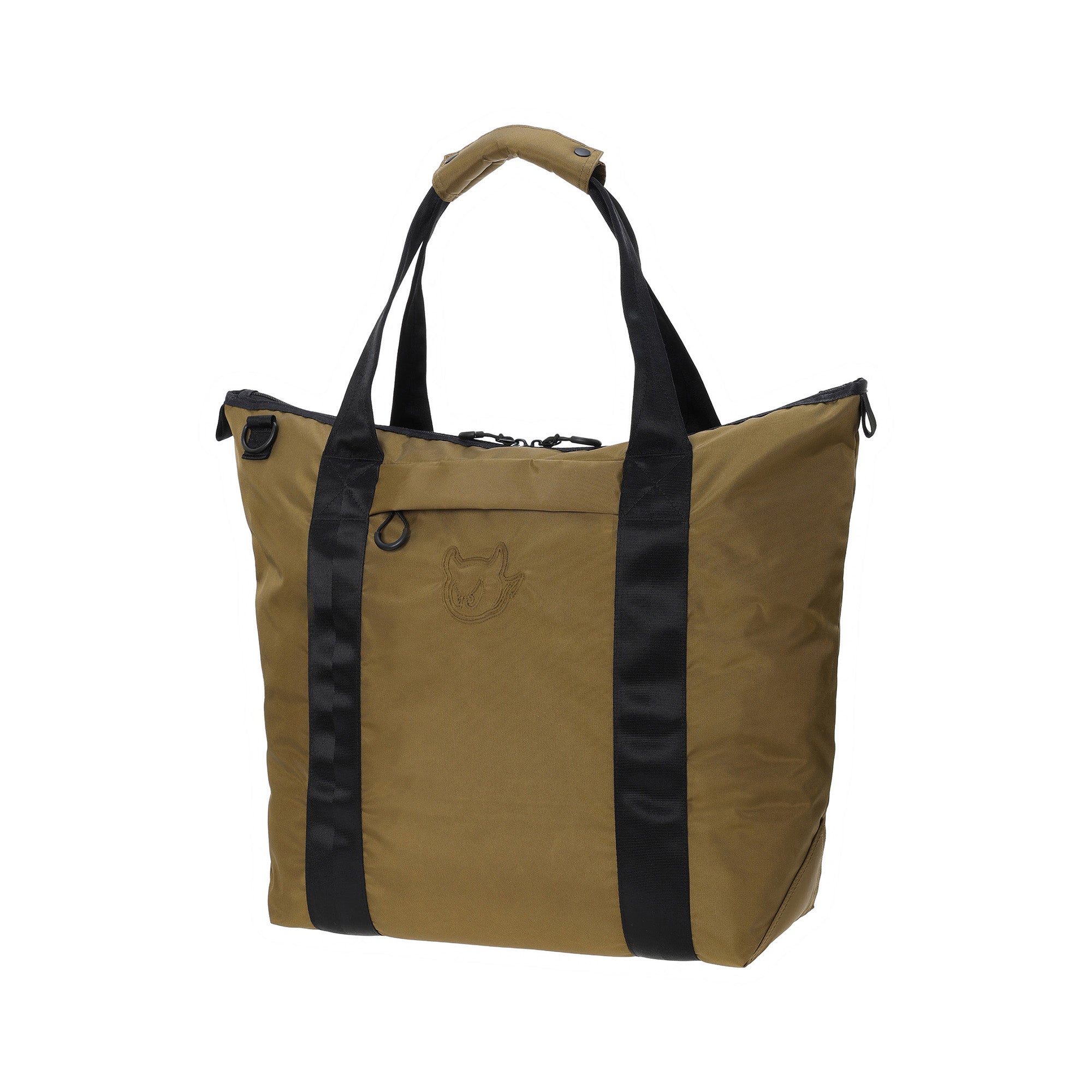 UNISEX Packable トートバッグ キャメル