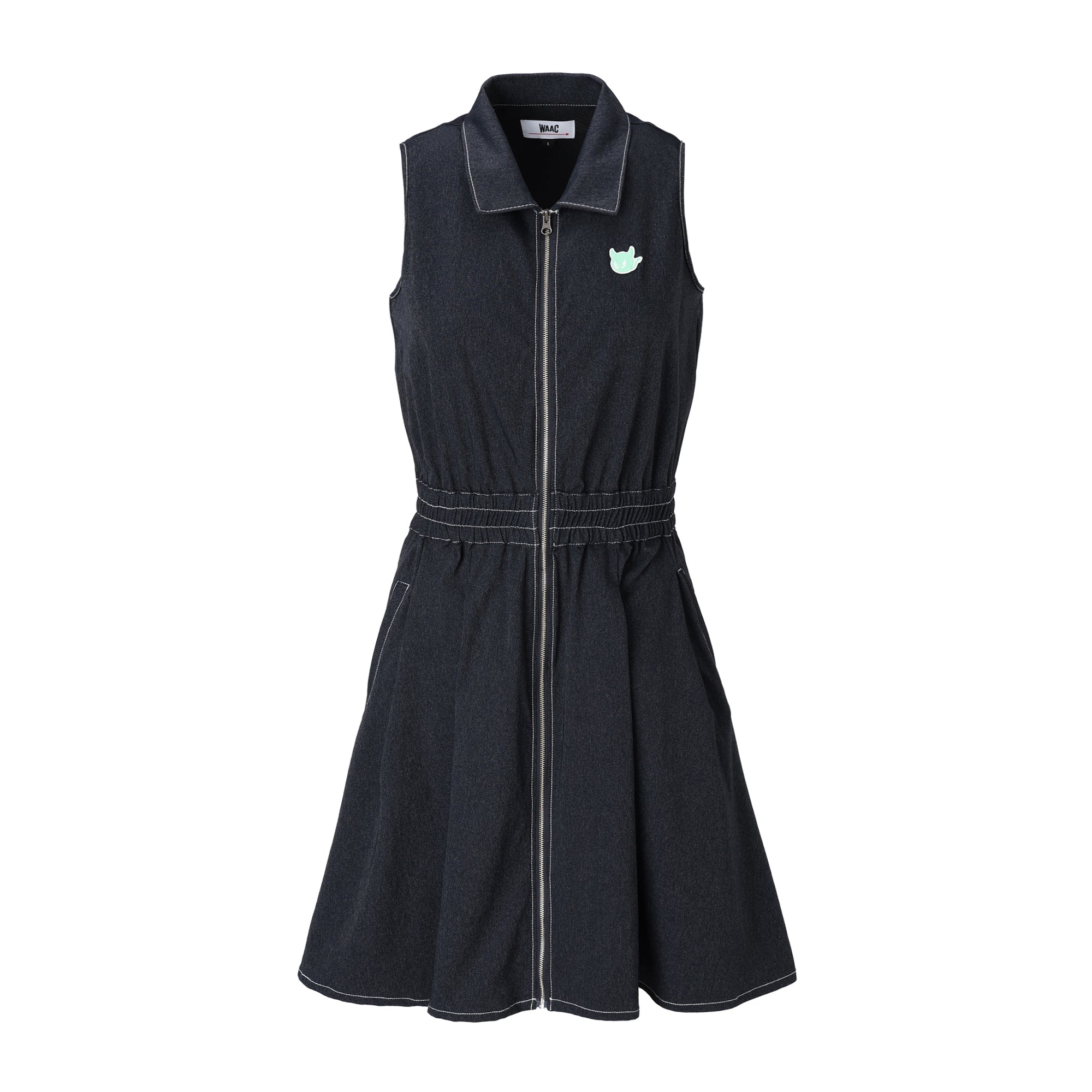 【25SS 新作】WOMEN デニムライクワンピース インディゴ
