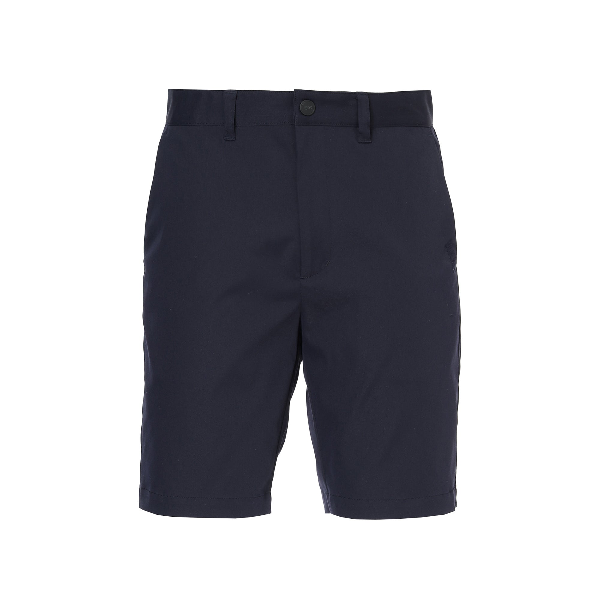 MEN スパンライク チノハーフパンツ ネイビー