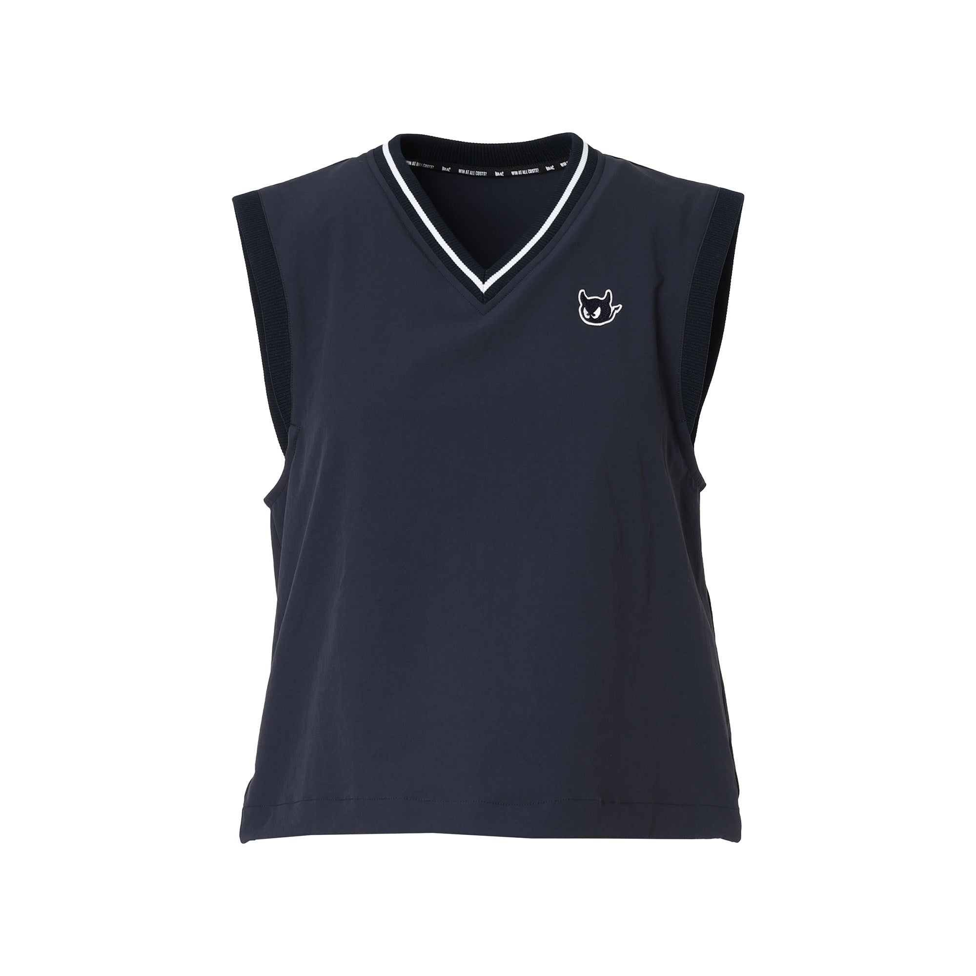 WOMEN 4WAYストレッチ プルオーバーベスト ネイビー