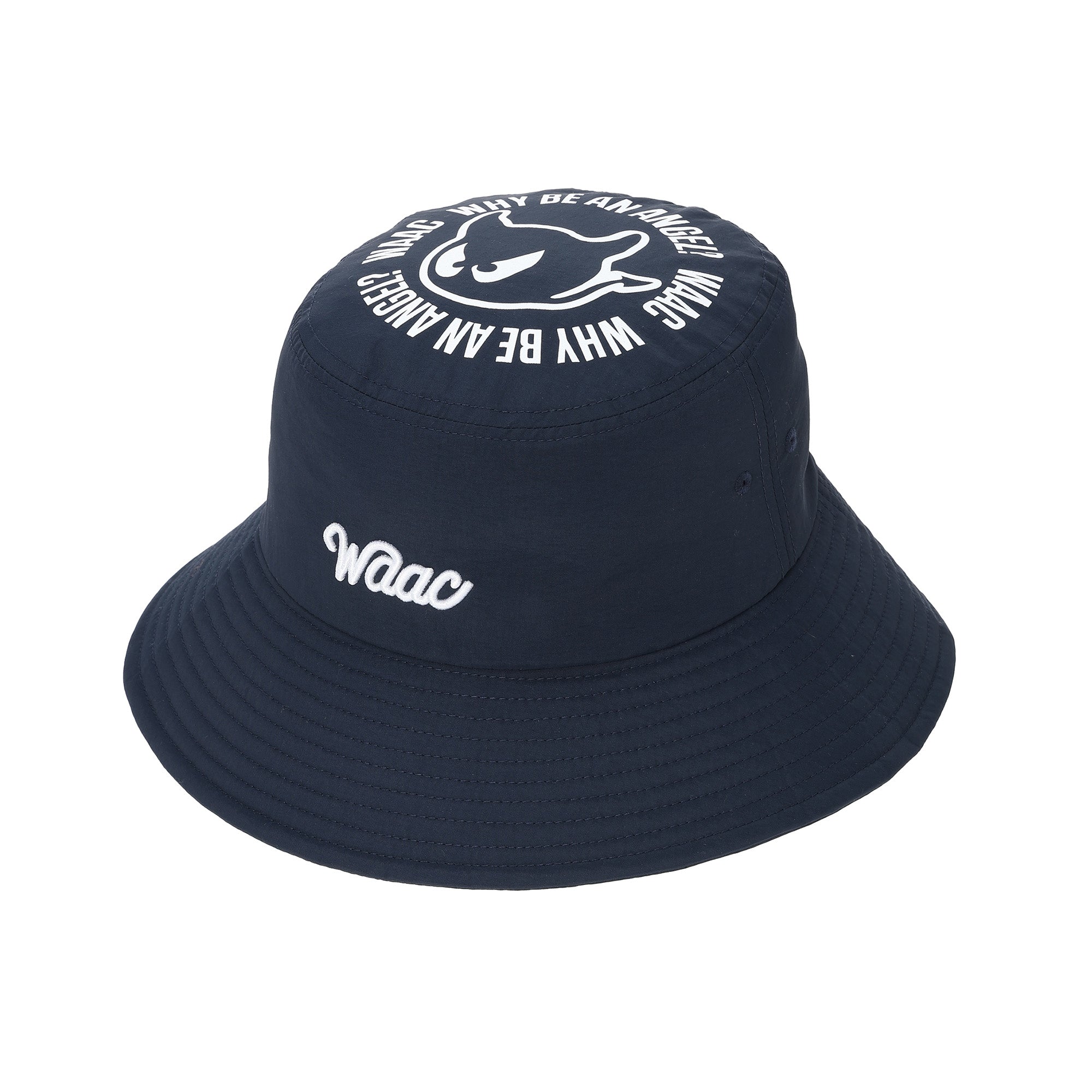 UNISEX SNAP BACK バケットハット ネイビー