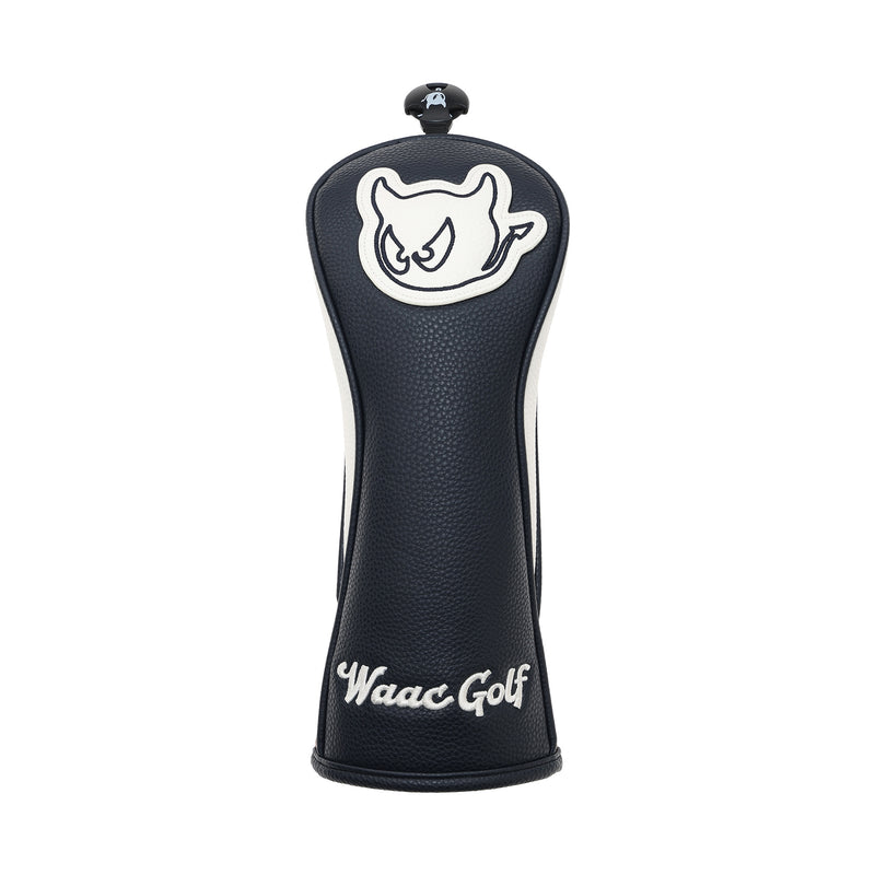 UNISEX Grainy Synthetic Leather FWヘッドカバー ネイビー